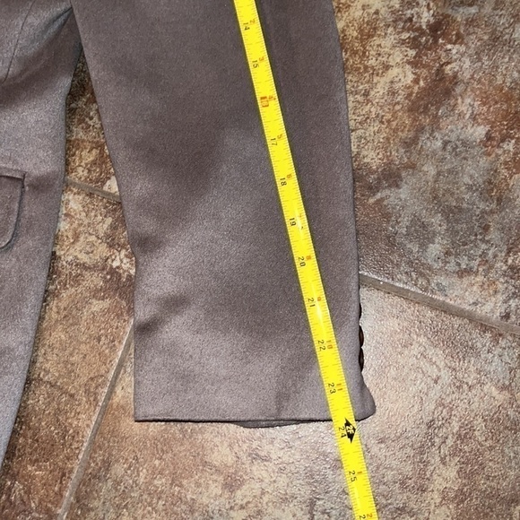 Men’s faux suede CHAPS Ralph Lauren 3 button sports coat tanXL - Picture 13 of 14